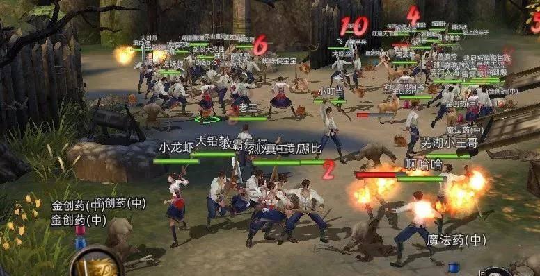 茂密丛林逃生